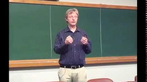 First Palis-Balzan Symposium on Dynamical Systems - S. VAN STRIEN