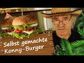 Konny der Grill-Meister 🤠🍔 Selfmade-Burger aus dem Smoker | Reimanns LIFE