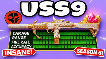ZERO Recoil USS9 Loadout in Season 5! (Fastest ADS Setup) | COD Mobile @CoDMorfin @VeninOfficial