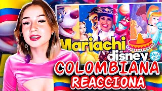 COLOMBIANA REACCIONA A Los Mariachi Disney - feat. Aida Cuevas_ Memo Aponte