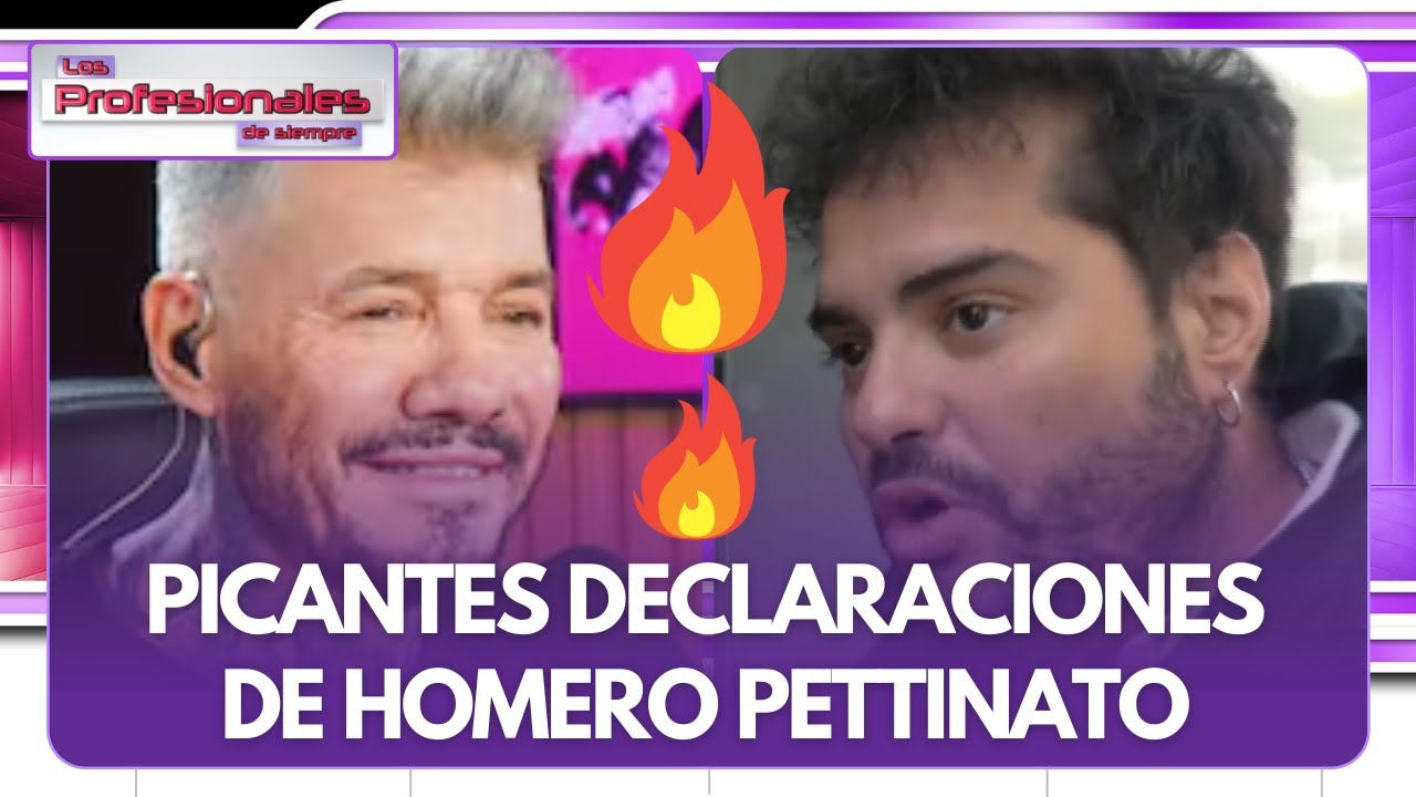 TINELLI POLÉMICO: HOMERO PETTINATO SIN FILTRO