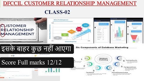Class-02 | DFCCIL Customer Relationship Managemnt | Operation & BD | #CRM #dfccil