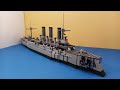 Лего корабль. Крейсер Аврора(cruiser Aurora) из конструктора лего. lego ship. Инструкция.