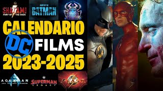DC FILMS CALENDARIO COMPLETO 2022-2025 (Próximas Películas y Series) Estrenos DC 2023-2026