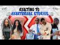 REACTING TO HEARTBREAK STORIES TRAILER | BABYGIRLTOS #shorts