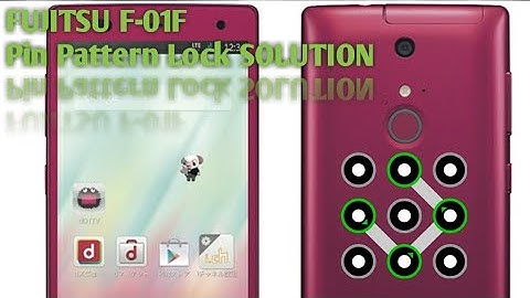 lupa kode pin pola Fujitsu F-01F recovery hard reset