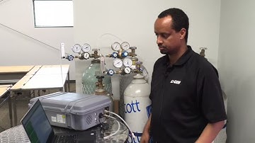 User calibration: Setting the zero and span of a Trace Gas Analyzer