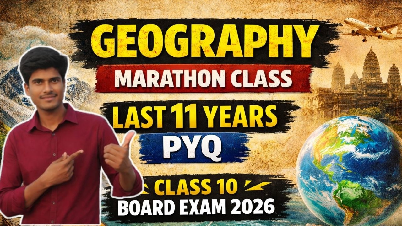 Geography(ଭୂଗୋଳ)Marathon Class | Last 11 Years PYQ  | Class 10 Board Exam 2026