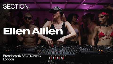Ellen Allien | Techno DJ Set | SECTION. Week 10 | London | June 2025