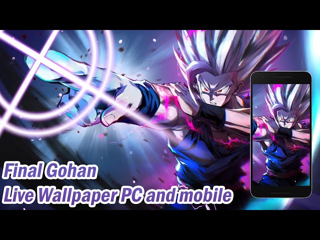 Gohan Dragon Ball Live Wallpaper for Phones - free download