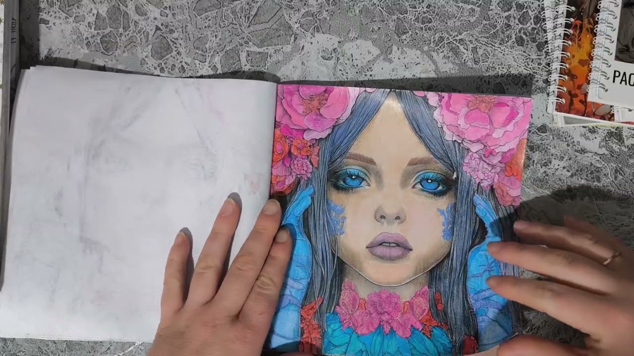 Коллекция раскрасок антистресс и готовые работы .#раскраскаантистресс #раскрашиваемвместе #хобби 