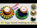 Diwali Diya Decoration/Celebrate Diwali #WithMe/Decoration/DIY diya stand/Crafts Vine