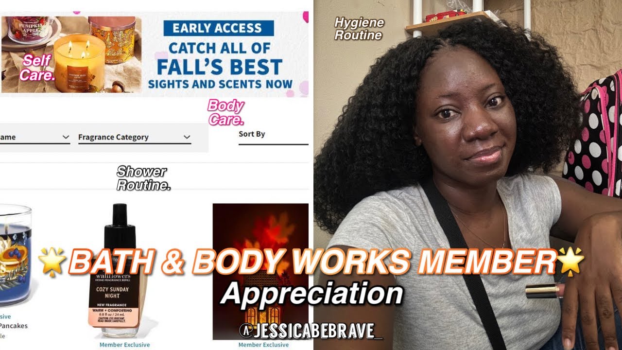 BATH & BODY WORKS MEMBER APPRECIATION DAY 3 FALL RELEASES+BODY CARE