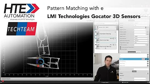 Gocator 3D Pattern Matching for Machine Vision