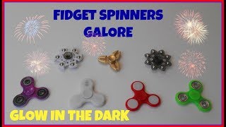 Fidget Spinners Musical Glow In The Dark Demonstration screenshot 2