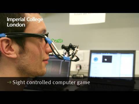 Undergraduates at Imperial College London develop a computer game that is controlled by eye movement. For more information please visit www.imperial.ac.uk