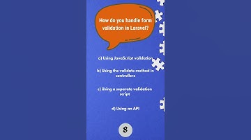 Insider Tips: Handling Form Validation in Laravel Quiz