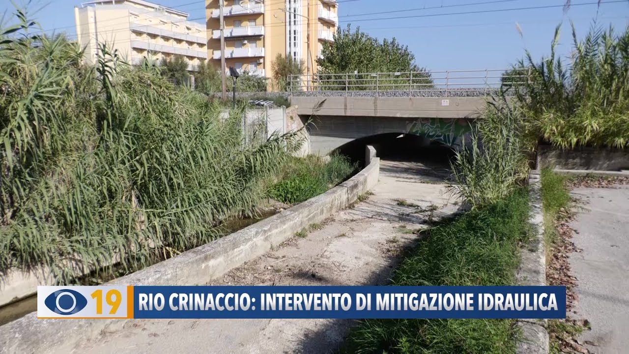 Fano Rio Rio Crinaccio Fano: intervento di mitigazione idraulica - YouTube