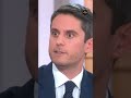 Gabriel Attal évoque le choc de la dissolution : "Je me suis dit que c'était mon échec"