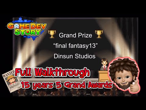 Game Dev Story+ - Full walkthrough of how. to get 5 Grand Year Award in 15 years | Apple Arcade