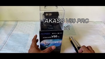 Akaso V50 Pro V2 Unboxing + How To Format Sd Card lcharl