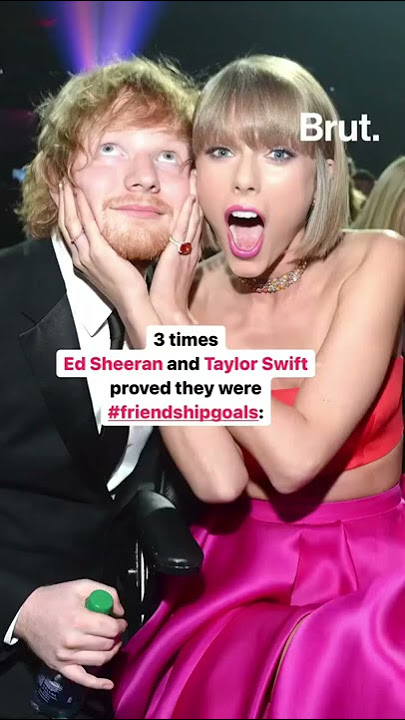 In honor of Ed Sheeran and Taylor Swift’s new song, let’s look back at their 10-year friendship 👀