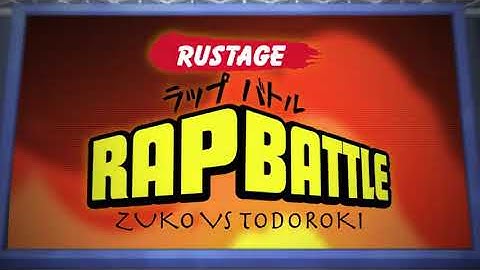 TODOROKI VS ZUKO RAP BATTLE | ft. Zach Boucher