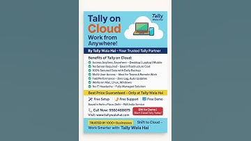 Tally on Cloud – Fast, Secure & Affordable | Tally Wala Hai