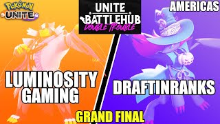 Luminosity Gaming vs Draftinranks - GRAND FINAL Unite BattleHub Americas - Pokemon Unite