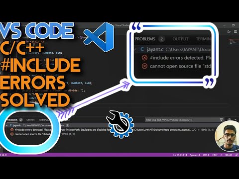 Include Path Error in VS Code | 100 Fixed