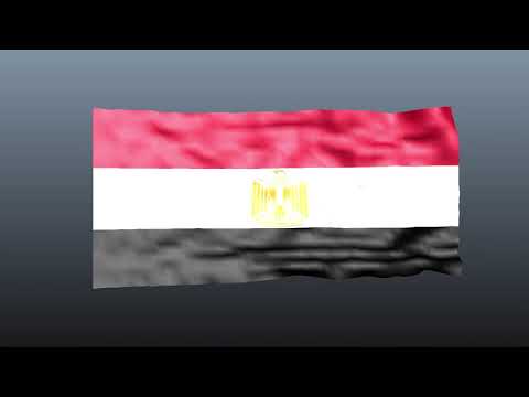 علم مصر يرفرف