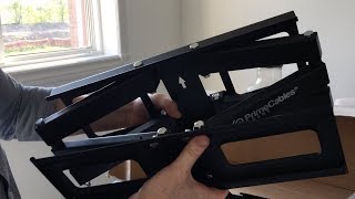 VideoSecu Full Motion Tilt Swivel TV Wall Mount Heavy Duty for VIZIO 60 65 70 75 80″ LCD LED Plasma D70-D3 E70-C3 bo7 Full Motion TV Wall Mount Swivel Unboxing - PrimeCables