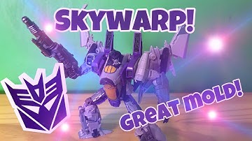Studio Series 113 Voyager Skywarp Review