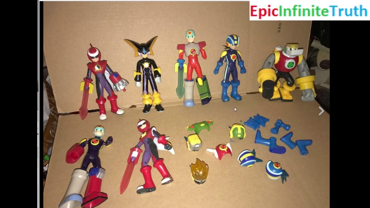 Sentinel Rockman EXE MegaMan 4 Inch Nel Series Action Figure Network Warrior