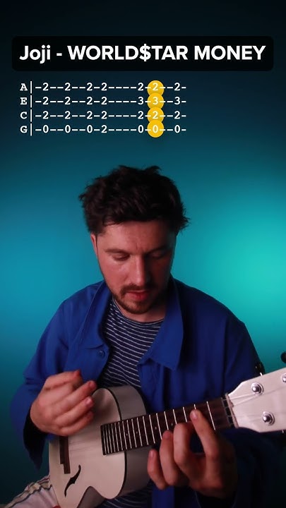 How To Play Worldstar Money On Ukulele Learn to play Joji - WORLDSTAR MONEY on the Ukulele - YouTube