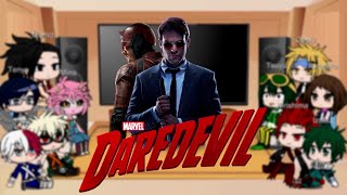 MHA react to Daredevil