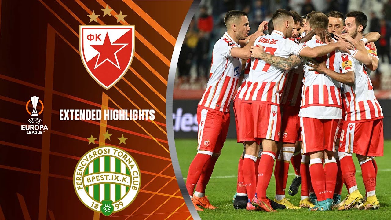 FK Crvena Zvezda - Ferencvárosi TC 4 : 1, 2022.10.06. (képek, adatok) •  UEFA Európa Liga csoportkör 3. forduló •