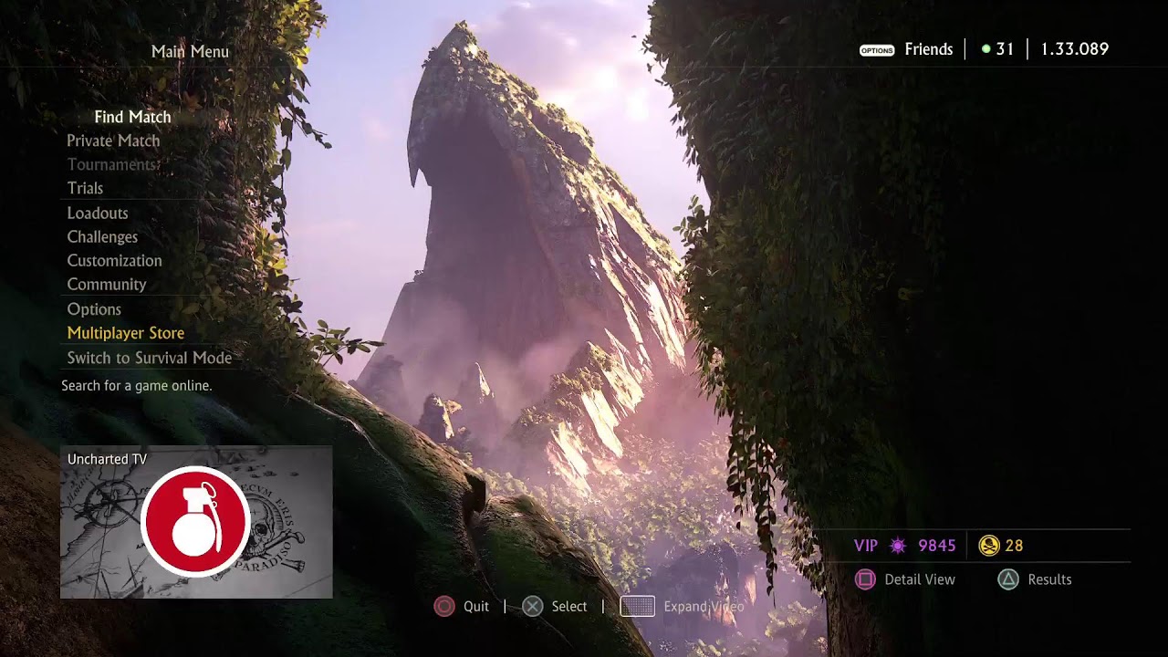 Uncharted 4 free sandwiches with victory