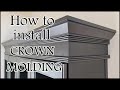 How to install beautiful CROWN MOLDING