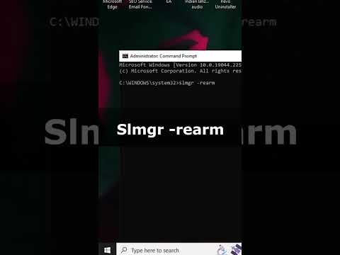Remove "Activate Windows" Watermark with 1 CMD Command #shorts