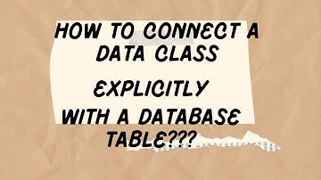 How to connect a Data Class explicitly with DataBase Table in pega #pega #pegalearning