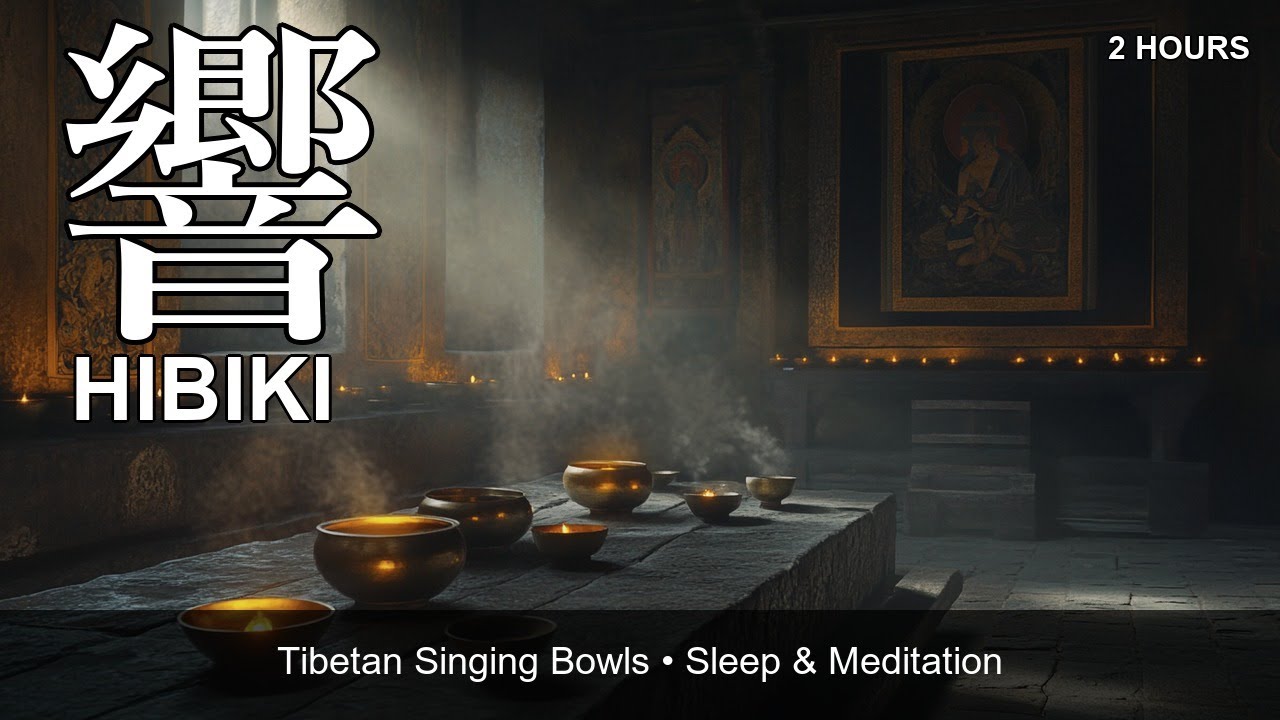 Tibetan Singing Bowls & Japanese Zen Music for Deep Sleep & Stress ...