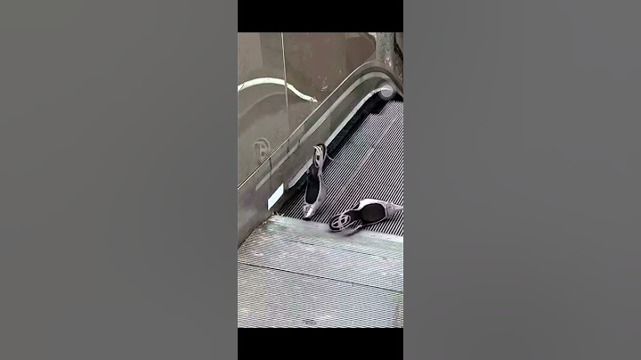 มาดูความน่ากลัวของบันไดเลื่อนกัน #อันตราย #บันไดเลื่อน #dangerous #escalator #รองเท้าส้นสูง #shoes