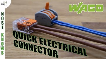 Simple Wago Electrical Terminal Block / Connector