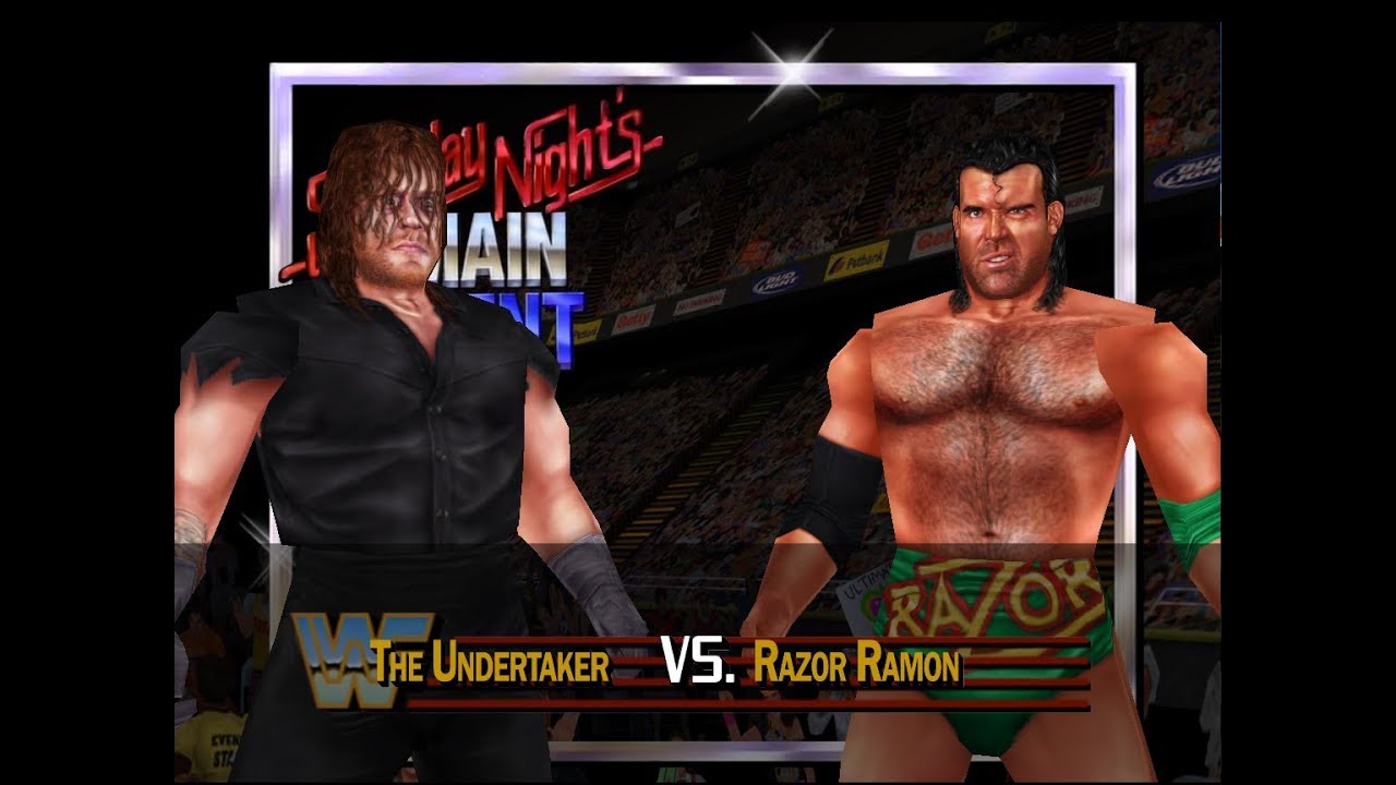 WWF Legends 2.1 Matches - The Undertaker vs Razor Ramon - YouTube