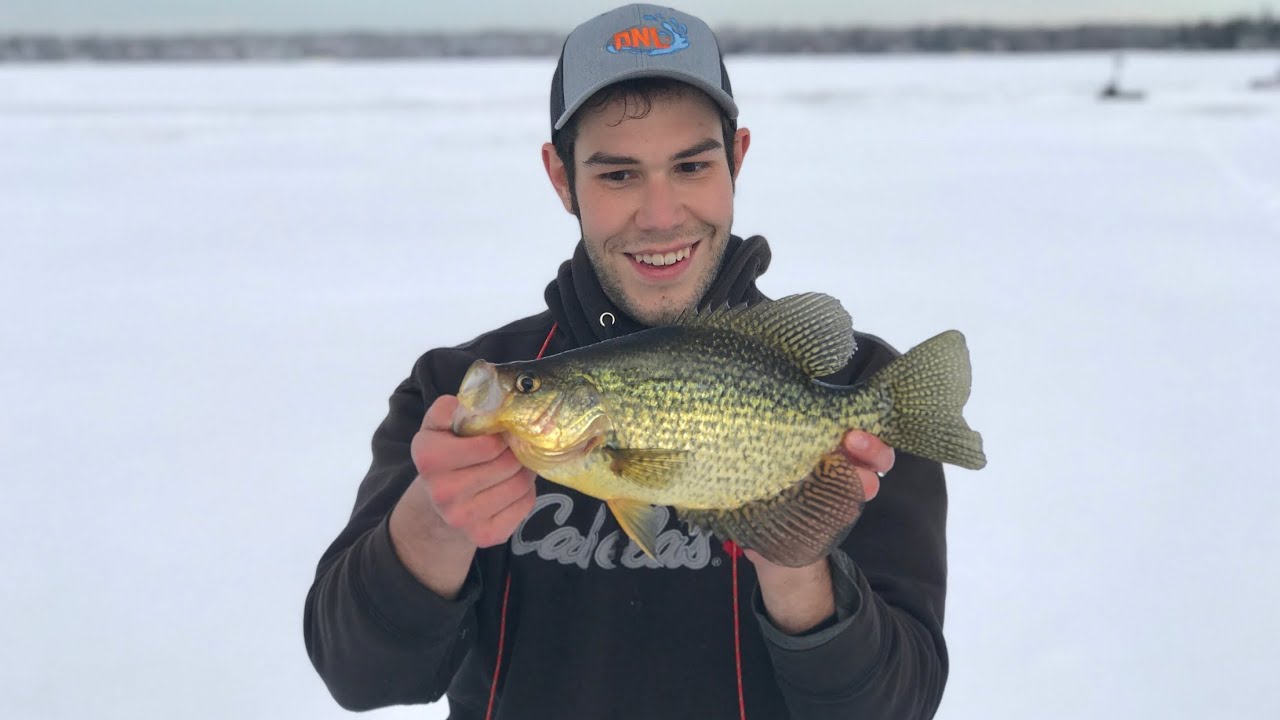 Ice Fishing Slab Crappie, Whiteshell Multi Species 