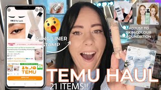 An EXCITING TEMU HAUL 🙌✨️ WOW Makeup, skin care, home, hair care, clothing, jewellery and MORE! 😱
