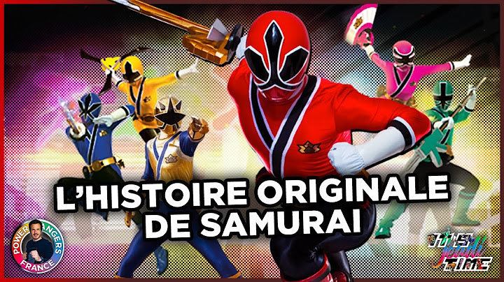L'histoire originale ✍️ de Power Rangers ⚡️ Samurai 🤺
