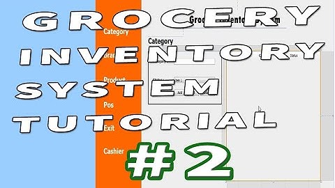 Java Netbeans Inventory System (POS) TAGALOG Tutorial 2  Create Category Window
