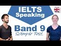 IELTS Speaking Band 9 Sample Test